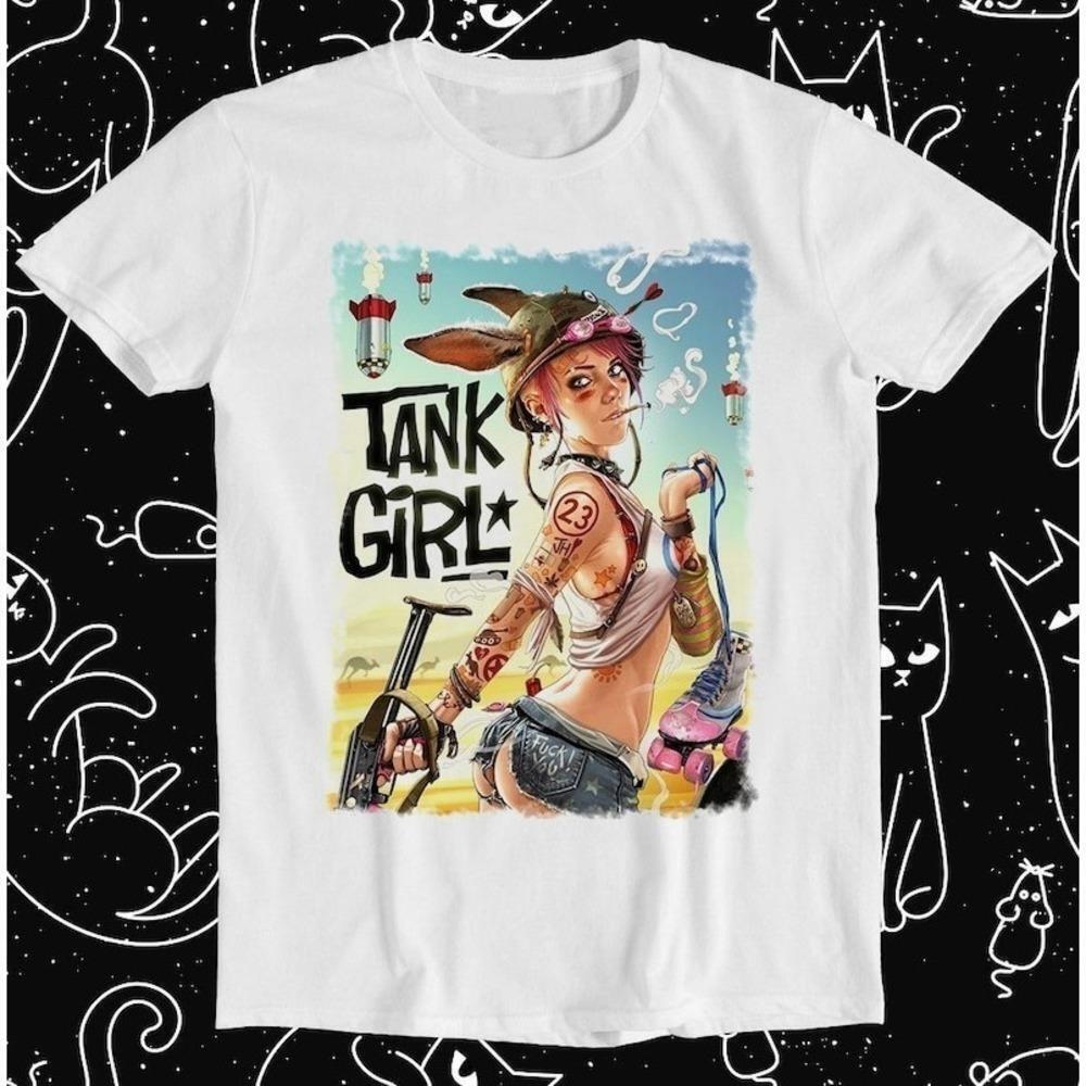 Tank Girl Feminist Charlie Dont Unisex T-Shirt Comic Graphic Fan Gift Tee